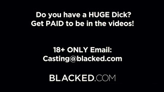 Blacked - Alicia Williams muffjába méretes péló hatol