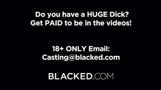 Blacked - Emma Hix puncijában az óriás dákó