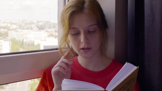 ULTRAFILMS - izgató tini bige begerjed egy könyvre