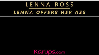 Lenna Ross seggluka megkúrva