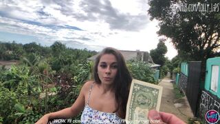 Forró latin amerikai bige egy dollárért kap baszást