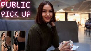 Felcsíptem egy szégyenlős bigét a plázában és megbasztam a lucskos punciját