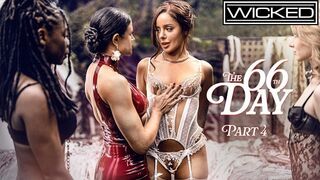 Csatlakozz a Wicked szexy spiné csapatához Vanna Bardot vezetésével egy forró négyesben